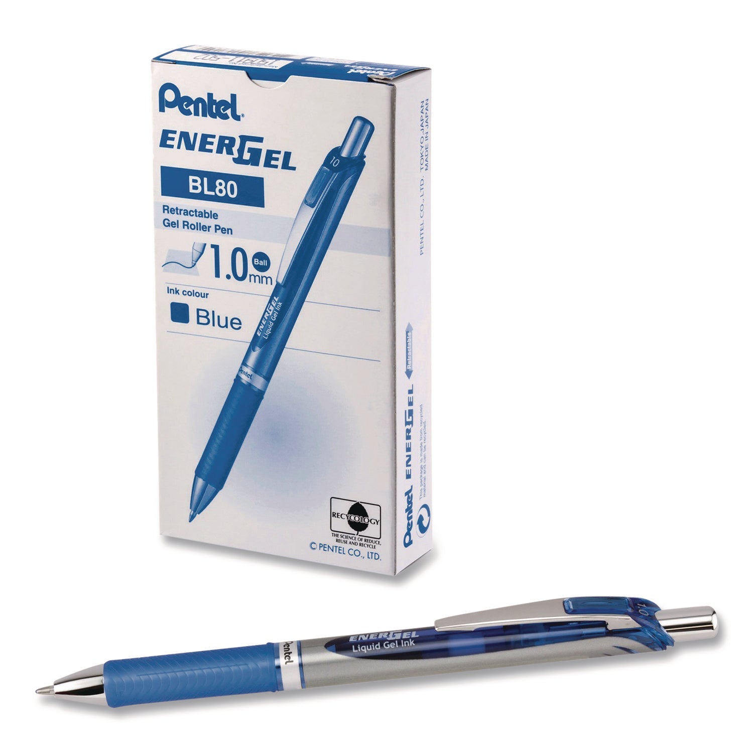 pentel-r-energel-rtx-gel-pen-retractable-bold-1-mm-blue-ink-blue-gray-barrel-dozen-penbl80cdz_1